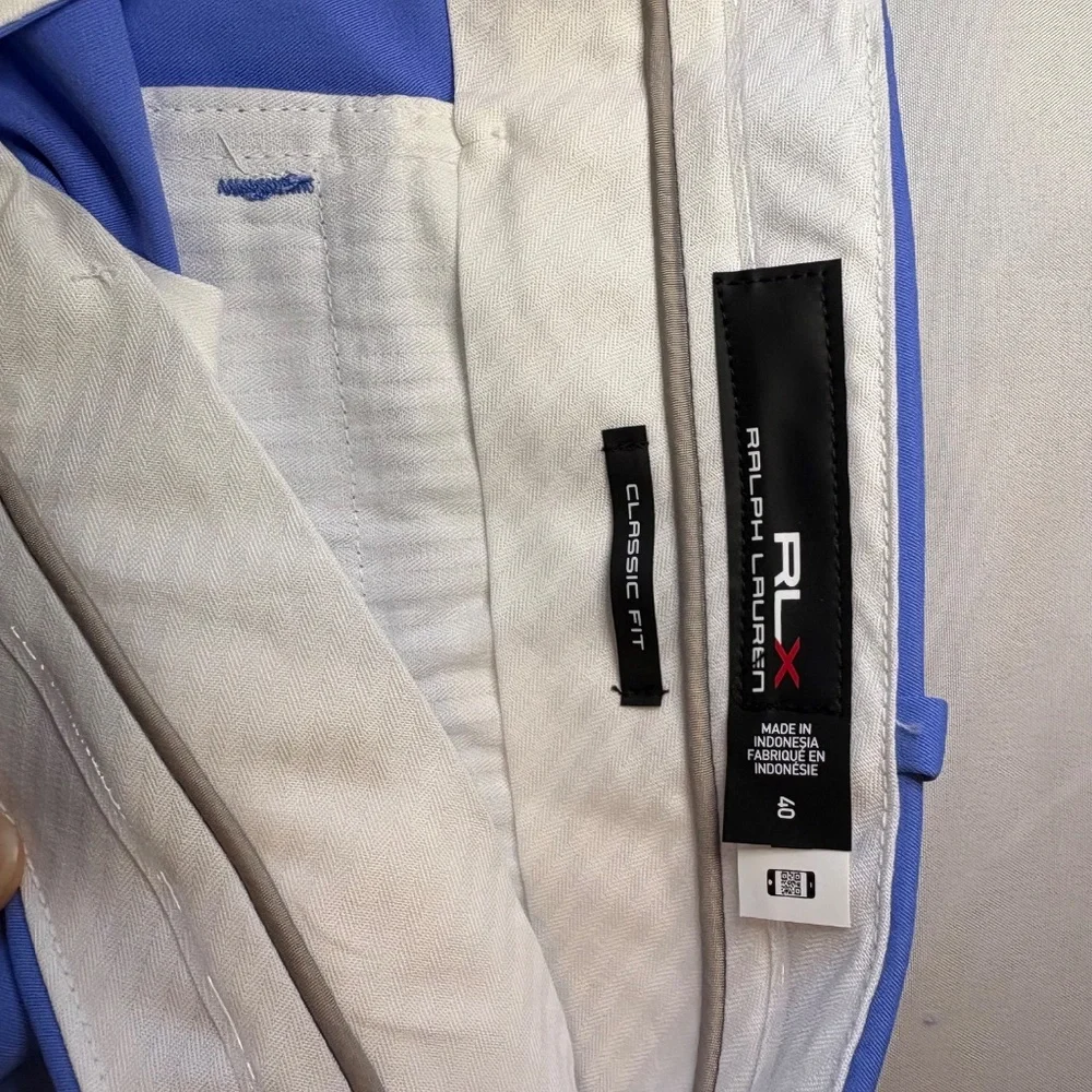 RLX Ralph Lauren Classic Fit Golf‎ Blue Shorts-NWT Size 40